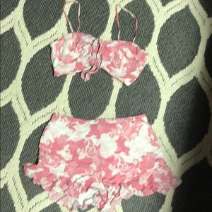 Two piece shorts set